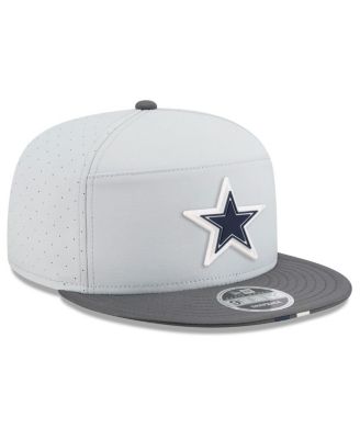 Men's Gray/Graphite Dallas Cowboys 2025 NFL Training Camp Split Panel 9FIFTY Snapback Hat
