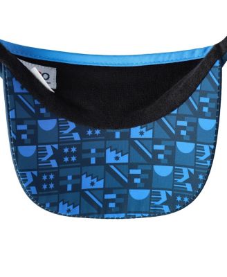 Men's and Women's Blue World Marathon Majors 360 Visor Adjustable Hat