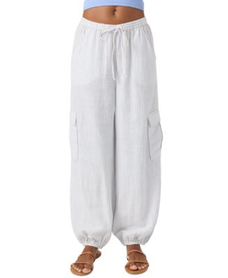 Juniors' Kimmie Pull-On Cargo Pants