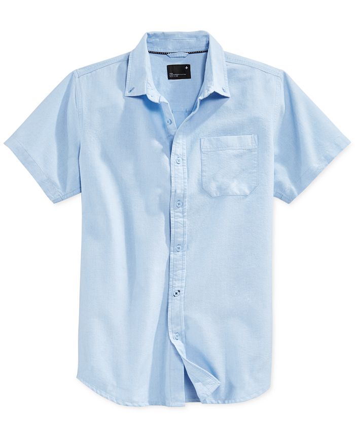 Tavik Men's Uncle Solid Short-Sleeve Shirt - Macy's