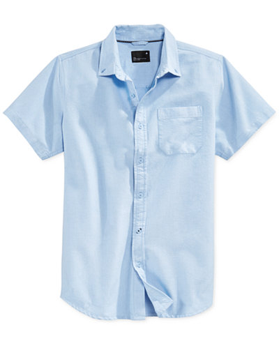 Tavik Men's Uncle Solid Short-Sleeve Shirt