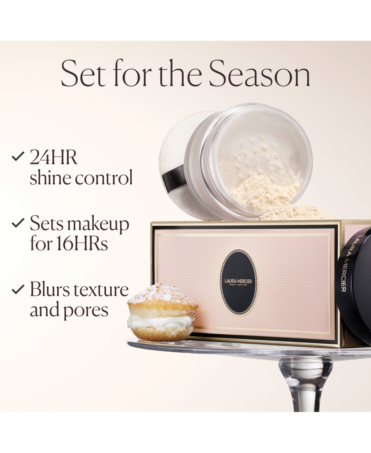 Laura Mercier 2-pc. Indulgent Icons Translucent Loose Setting Powder & Puff Set In Transparent