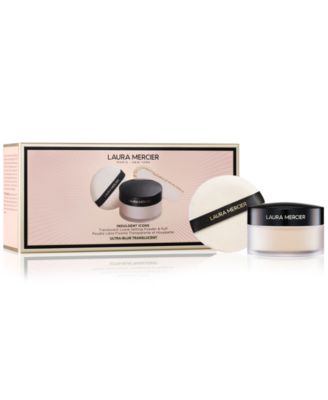 Laura Mercier - 2-Pc. Indulgent Icons Translucent Loose Setting Powder Ultra-Blur & Puff Set