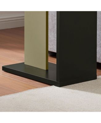 Hayward Side Table, Side End Table for Couch, Snack and Laptop