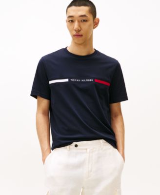 Tommy Hilfiger - Men's Chest Insert Logo Short Sleeve T-Shirt