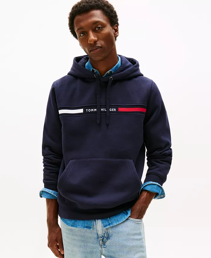 Men's Chest Logo Hoodie