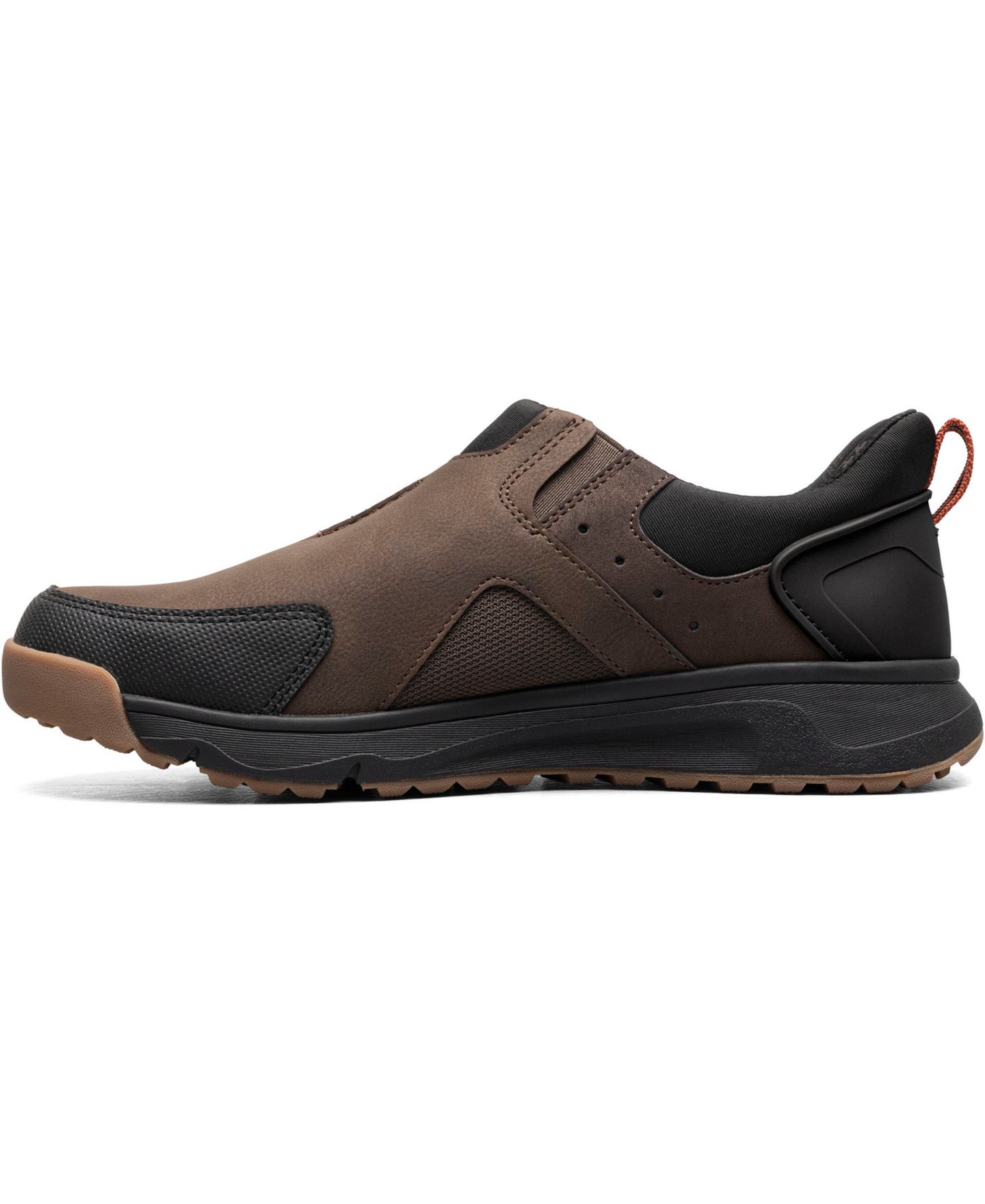 Мужские кроссовки Nunn Bush Sedona EZ Moc Toe Slip On Casual, цвет: Коричневый разноцветный — фото 5