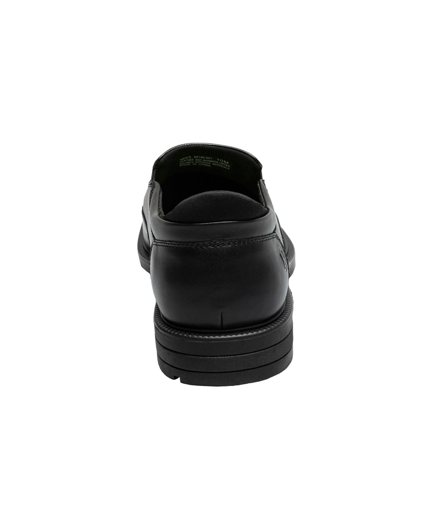 Мужские туфли Nunn Bush Kore EZ Icon Moc Toe Slip On, цвет: Чёрный — фото 3