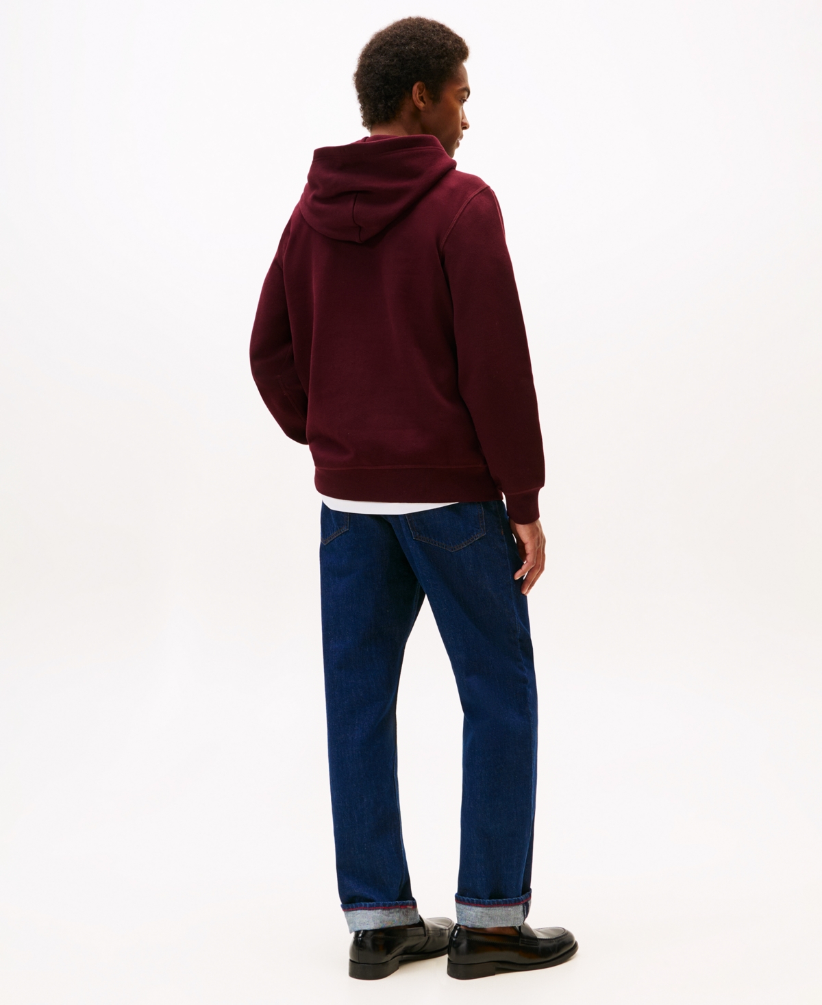 Tommy Hilfiger Classic Brushed In Burgundy