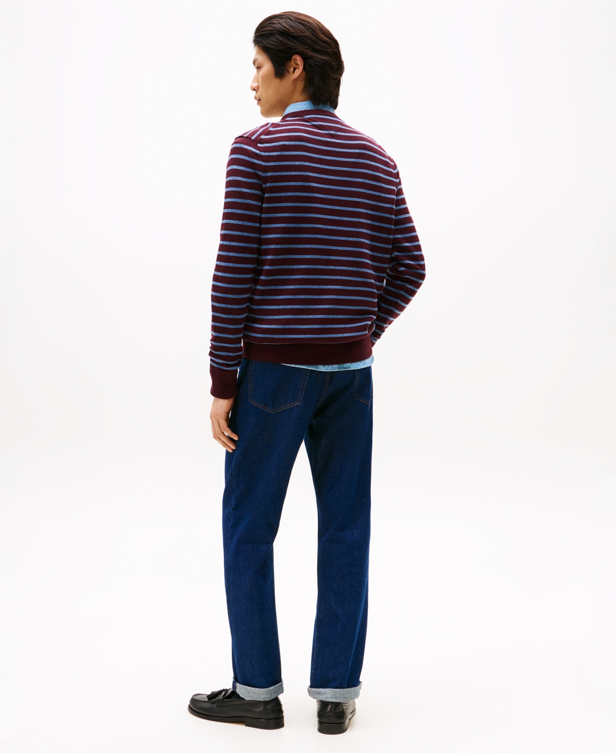 Tommy Hilfiger Classic Crewneck Sweater In Multi