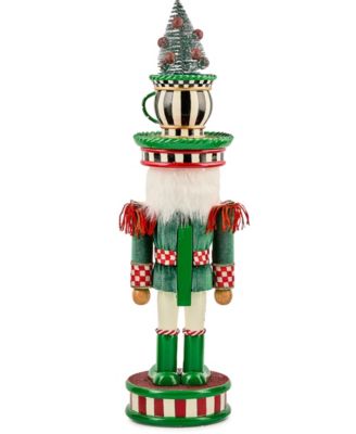 Courtly Check Teacup Nutcracker