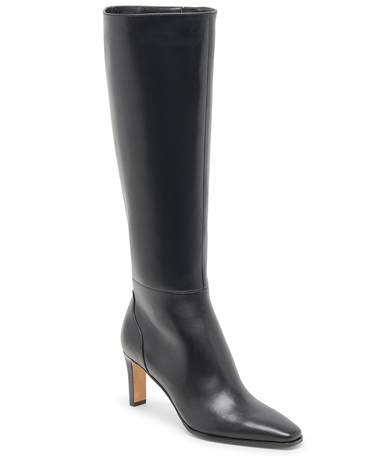 Dolce Vita Women's Emmi Pointed-toe Blade-heel Knee-high Tall Dress Boots In Black