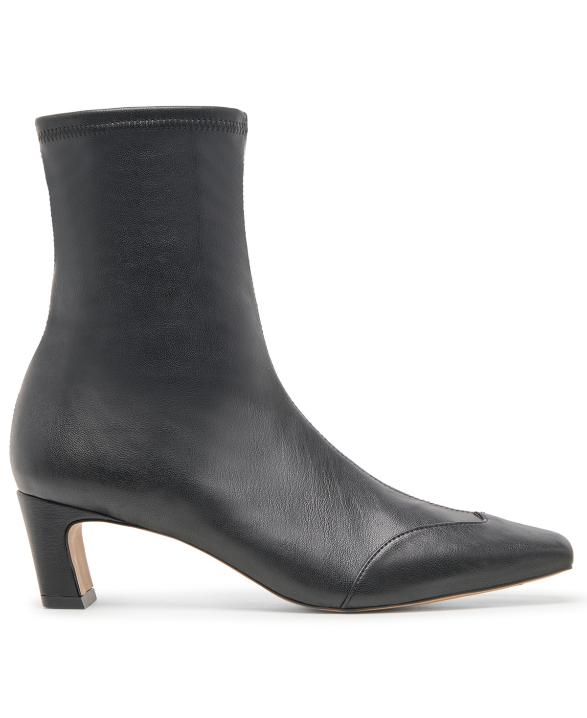 Dolce Vita Anika Block Heel Bootie In Black