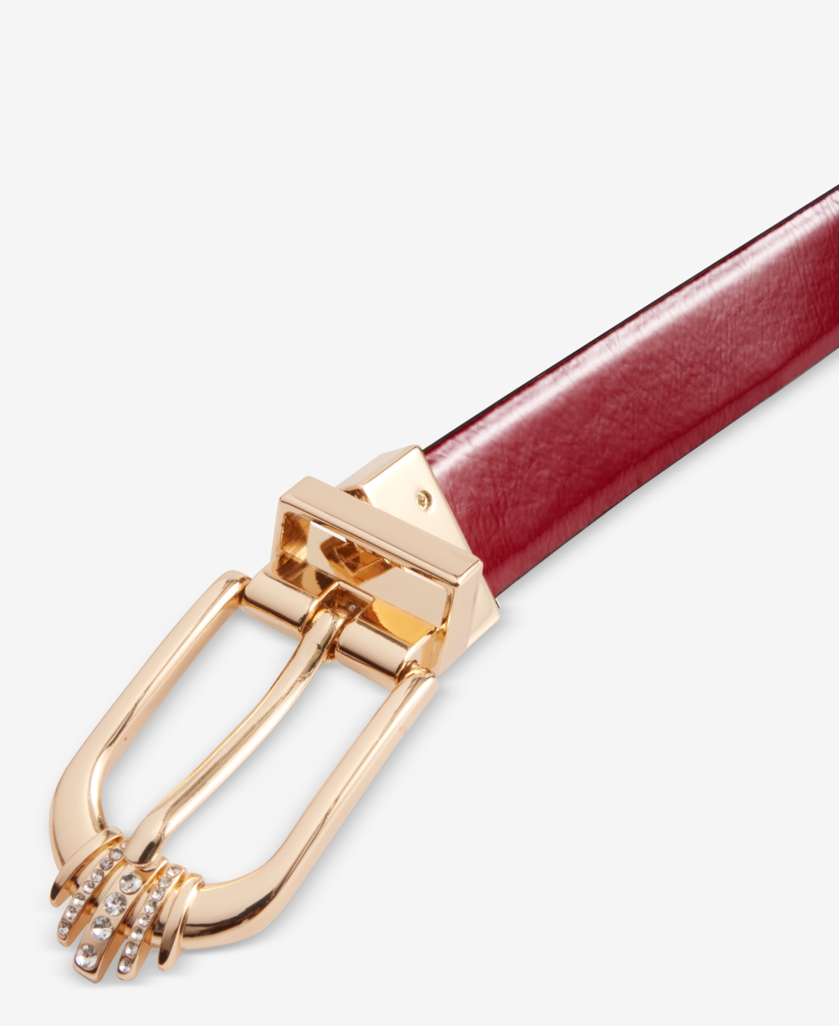 I.n.c. International Concepts Crystal Embellished Reversible Belt, Macy's Exclusive