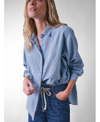 Women's Stella Denim Blouse