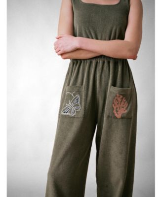 Women's Sea Coral Terry Jumpsuit