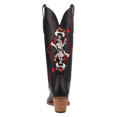 Women's Jack Of Diamonds Leather Boot