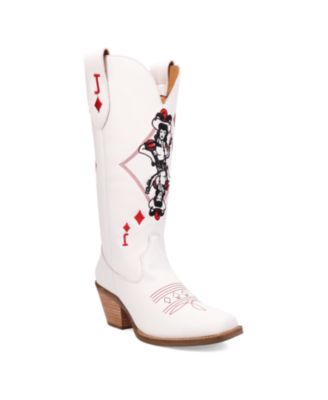 Women's Jack Of Diamonds Leather Boot