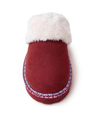 Women's Cerise Plush Slippers