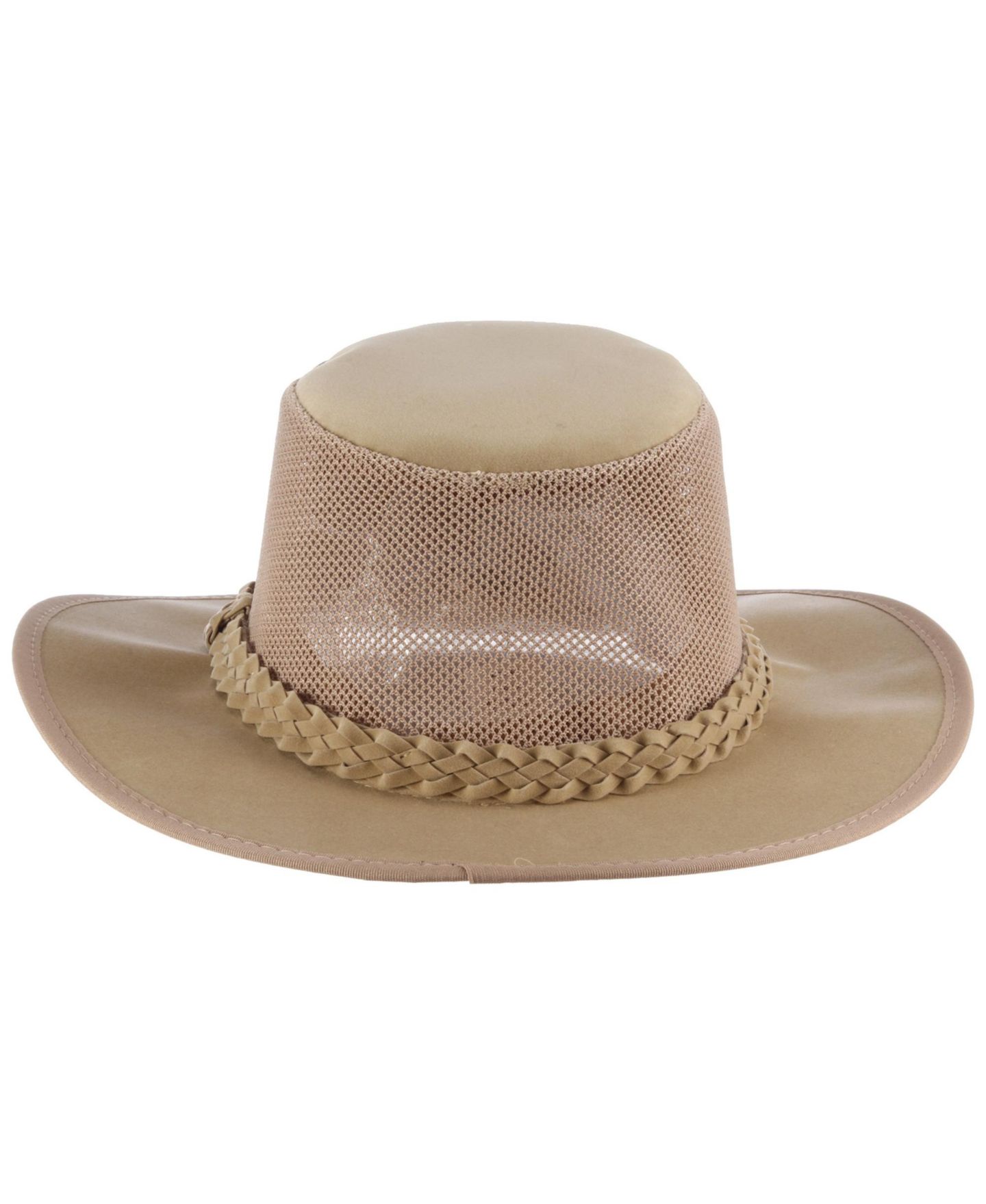 Мужской головной убор Dorfman Pacific Soaker Aussie Mesh Back Hat, цвет: Натуральный — фото 2
