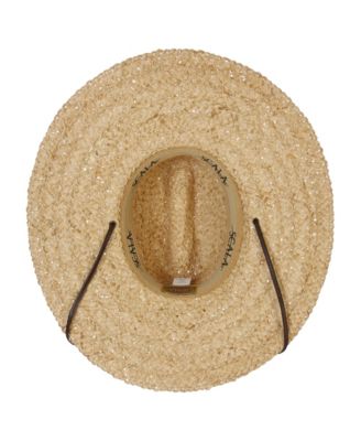 Men’s Raffia Lifeguard Chin Cord Hat