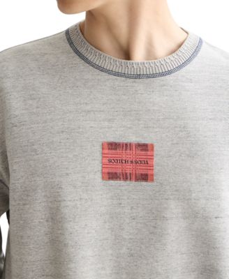 Men's Relaxed Fit Long Sleeve Logo Sweatshirt