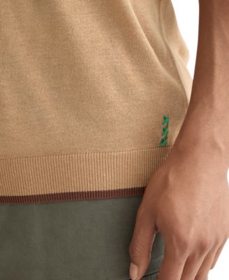 Men's Relaxed Fit Short Sleeve Textured T-Shirt