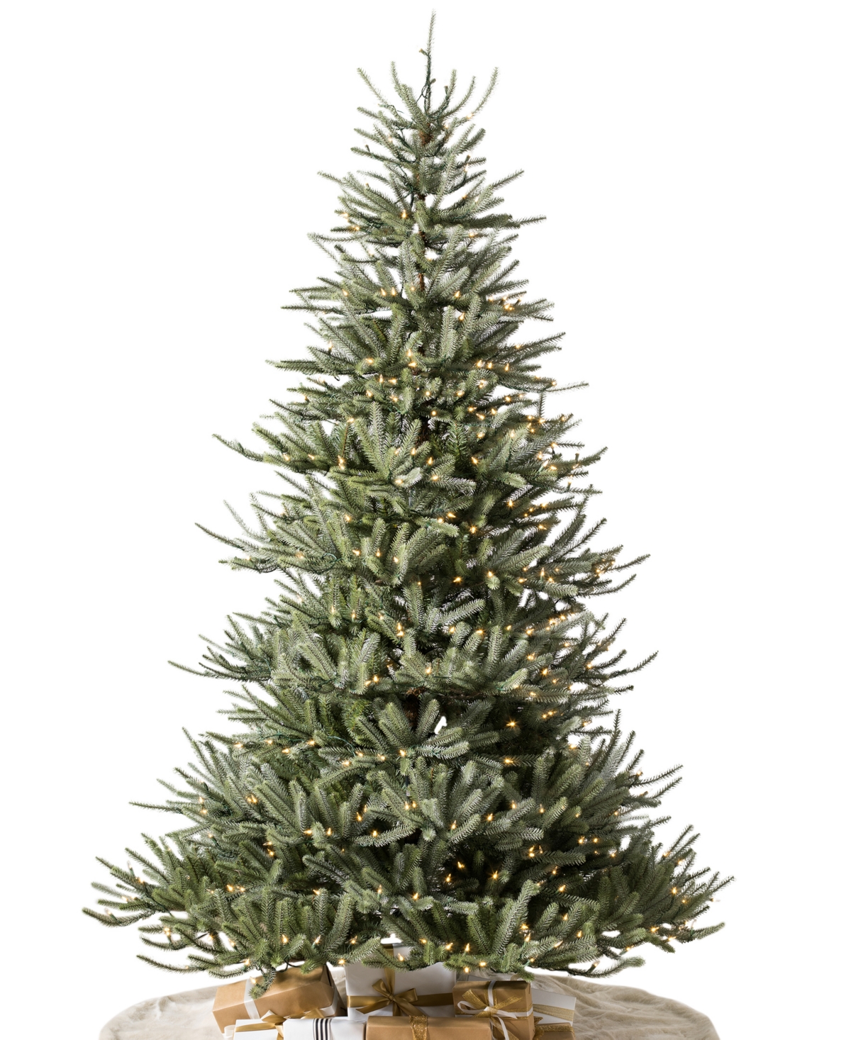 Balsam Hill 6 Ft Pre-lit Sanibel Spruce Tree In Green