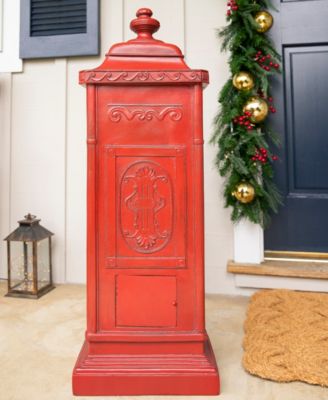 12.8" Outdoor Letters to Santa Mailbox
