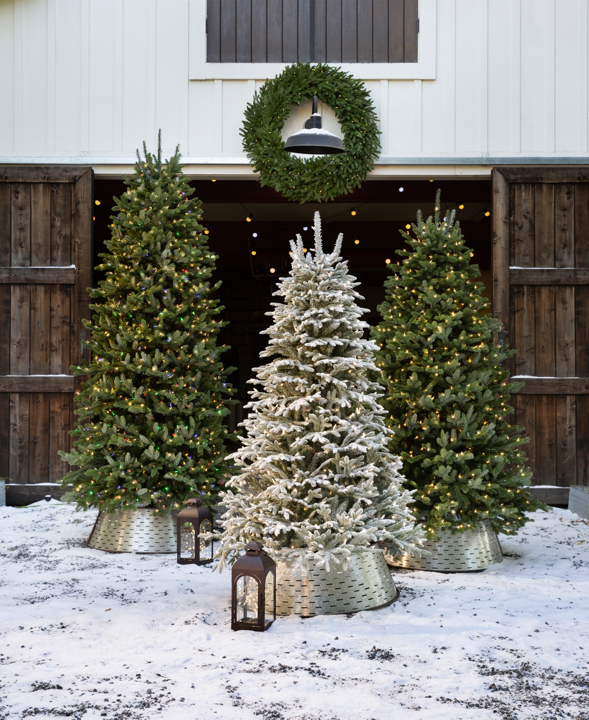 Balsam Hill 6.5 Ft Pre-lit Fraser Fir Narrow Tree In Green
