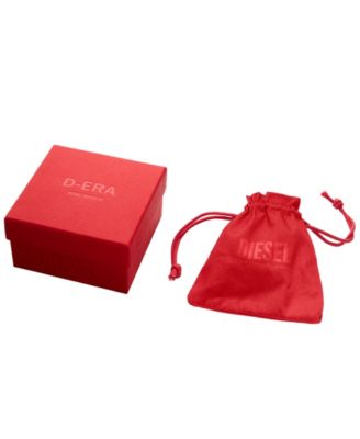 Women's D-Era Quartz Two-Hand Purple Stainless Steel Watch, 19mm