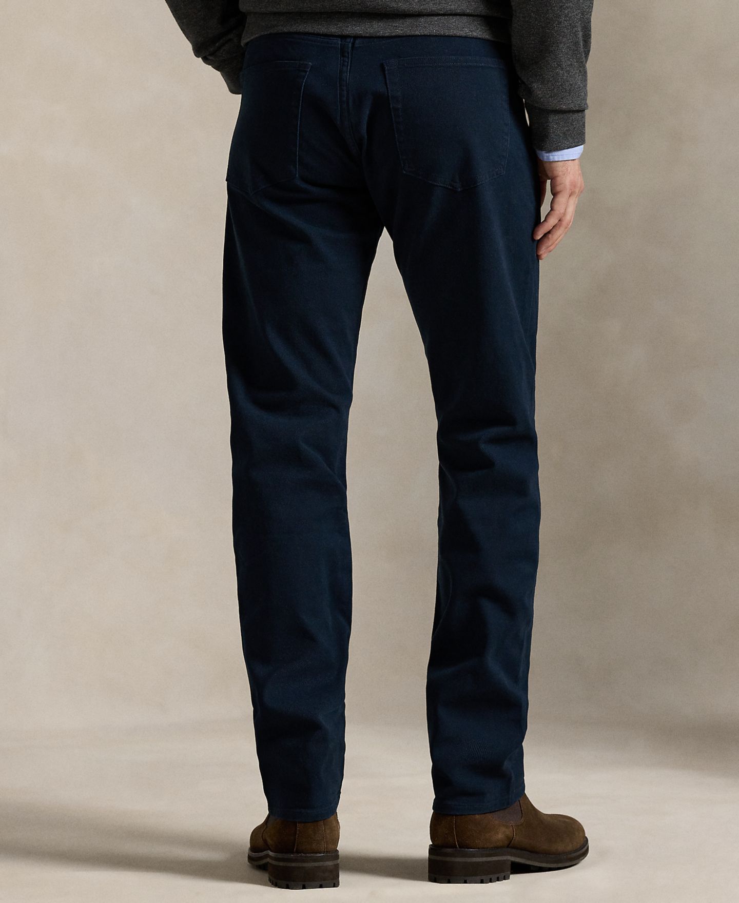 Мужские брюки Polo Ralph Lauren Sullivan Slim Stretch Twill, цвет: Тёмно-синий — фото 3