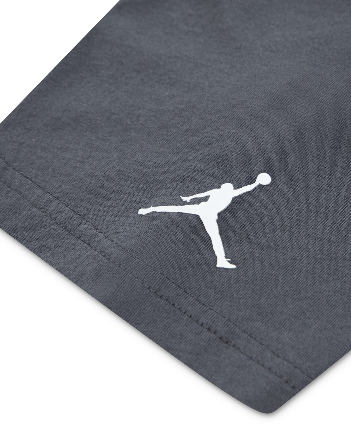 Jordan Big Kids' Distressed Chrome T-shirt In Gray
