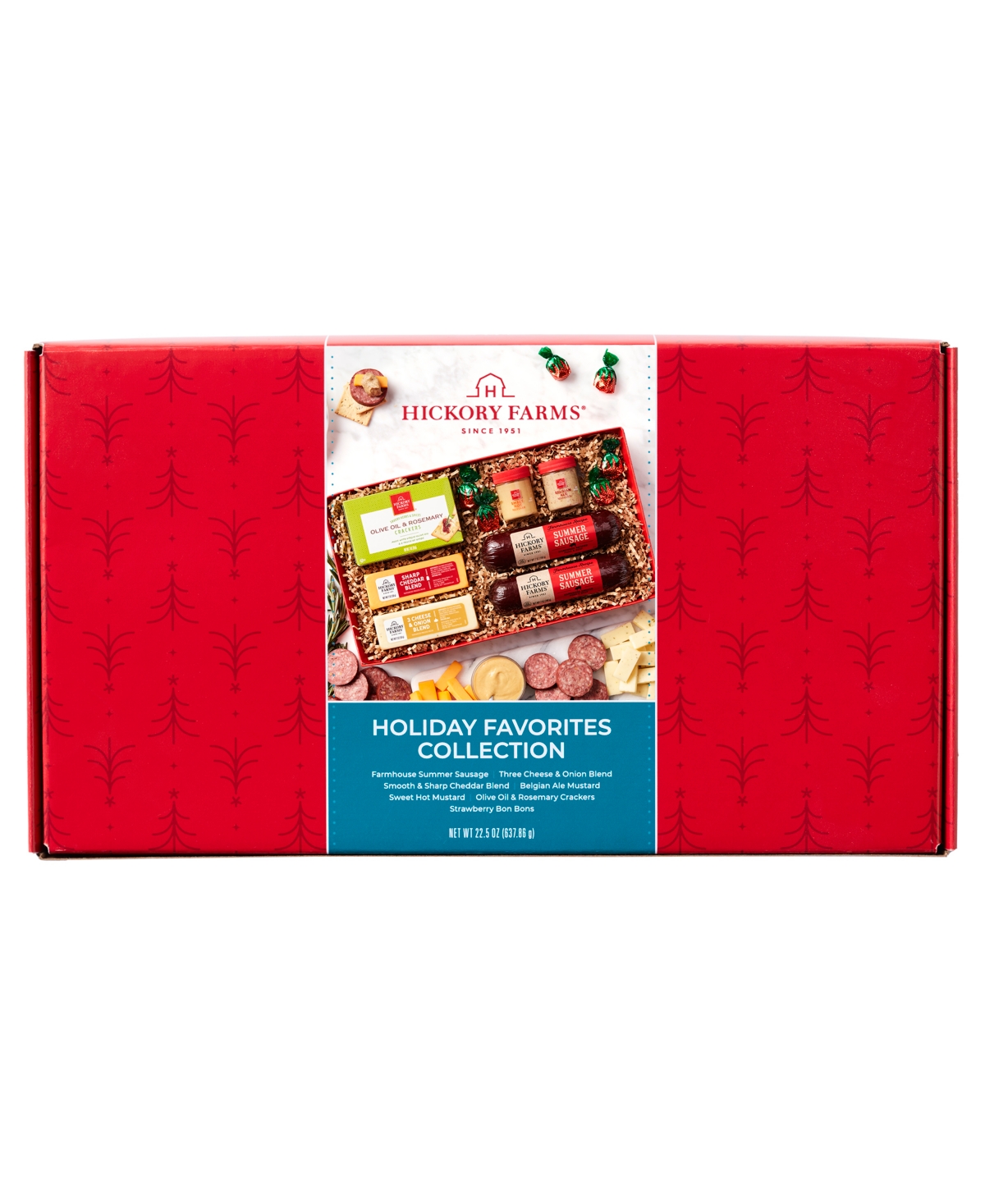 Hickory Farms Holiday Favorites Collection In Transparent