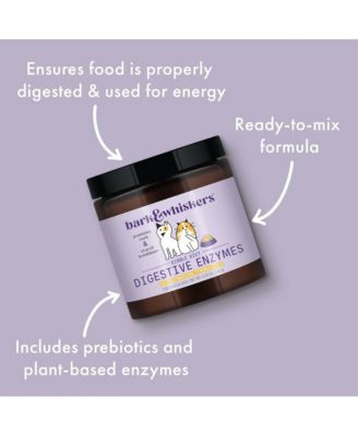 Bark & Whiskers Digestive Enzymes Kibble Diet, for Dogs & Cats, 4.23 oz. (120 g), 150 Scoops, Promotes Carb & Starch Breakdown, Veterinarian Formulated, Non-GMO