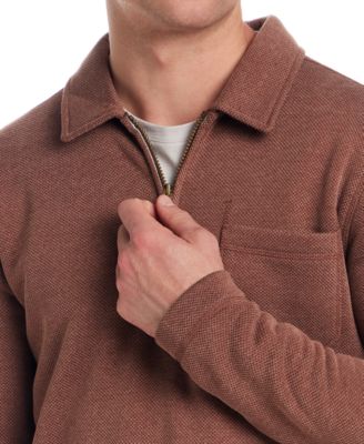 Men's Pebble Fleece Long Sleeve Quarter-Zip Sweater