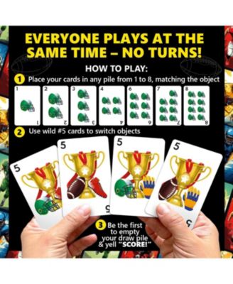 Fast-Paced Card Game for Kids & Adults – 128 Cards & Easy Rules – 2-8 Players – Ages 8+ – Perfect for Family Games Night, Travel and Parties