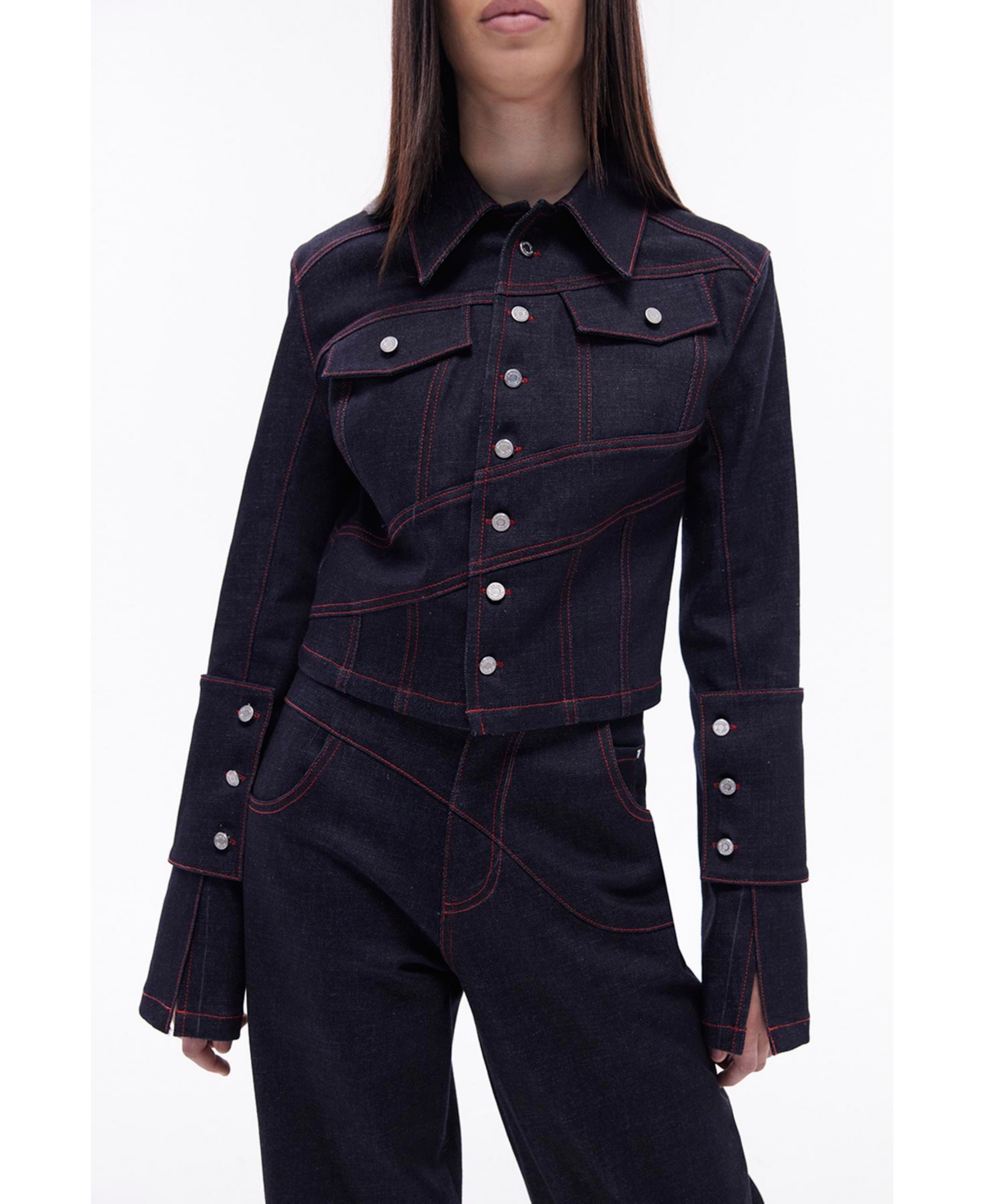 Women's Davidson Cropped Denim Jacket