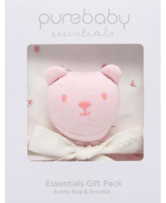 Baby Girl Stretch Swaddle & Comforter Gift Pack