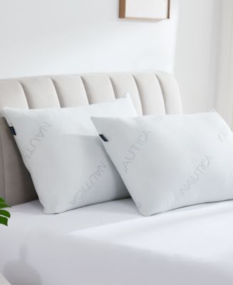 Nautica Diagonal Knit 2-Pack Pillow, King - Macy's