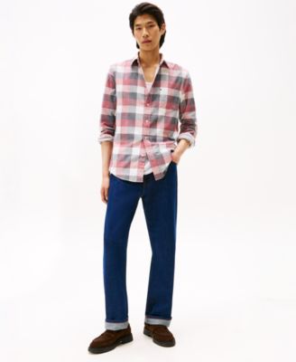 Men's Regular-Fit Corduroy Check Shirt