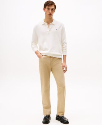 Men's Denton Slim-Straight Five-Pocket Stretch Essential Twill Pants