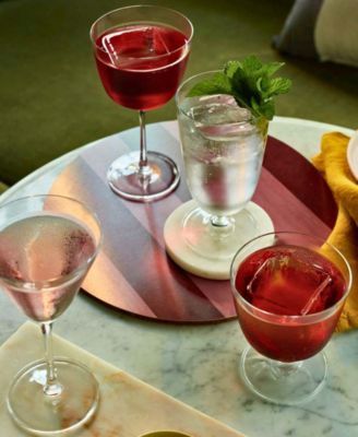 Bar Giani Long Stem Cocktail Glass, Set of 2