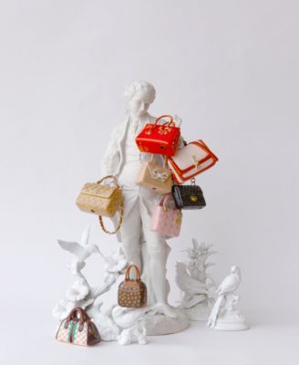 Luxe Handbag Glass Ornament