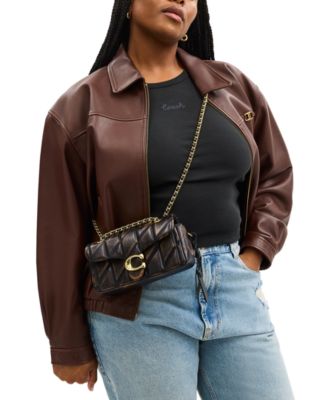 Quilted Tabby Small Loved Leather Shoulder Bag 20