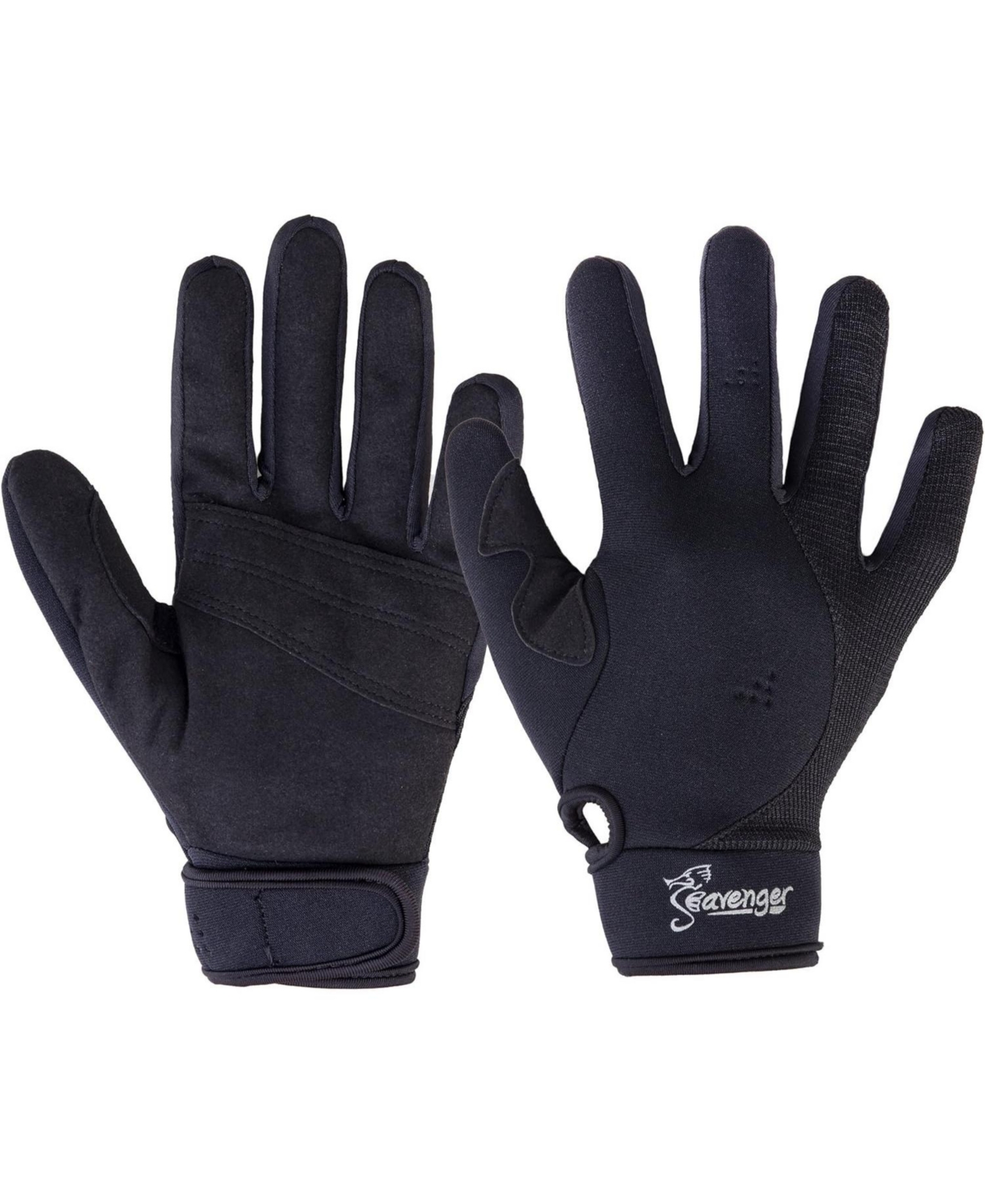Seavenger Abyss 1.5mm Mesh Reef Water Sports Gloves with Amara Leather Palm