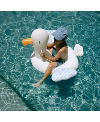 Kids Ride-On Float: Sid The Seagull - Blue Stripe