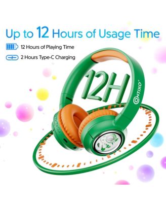 KB6 Kids Bluetooth Headphones, Safe Sound for Little Ears