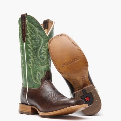 Men's Arena Pro Hickory and Shamrock Green Western Boot