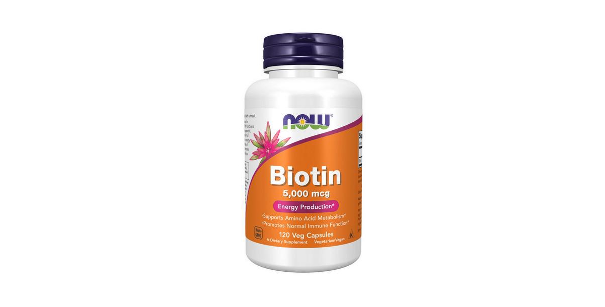 Biotin, 5000 mcg, 120 Vcaps